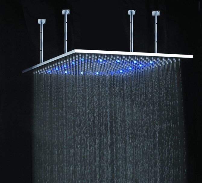 600mm Square LED Shower Head