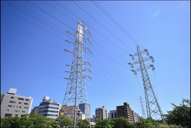 High Voltage Power Transmission Structures