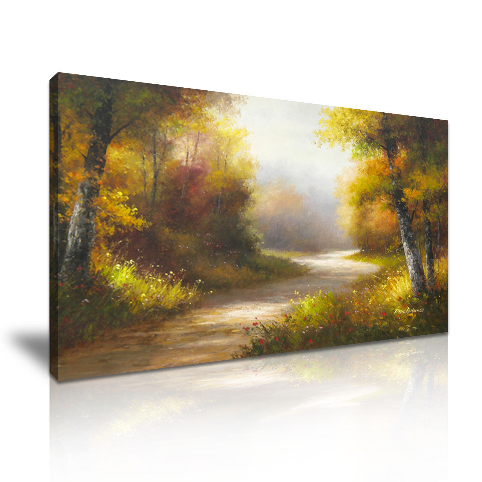 Canvas Art Landscape Oil Painting for Decoration Company