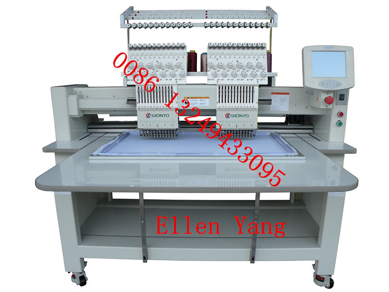 High Speed Cap Embroidery Machine with Aluminum Flat Hoop
