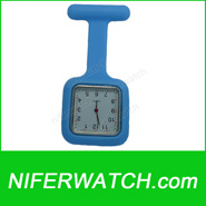 Fashion Square Silicone Nurse Quartz Watch (NFSP267)
