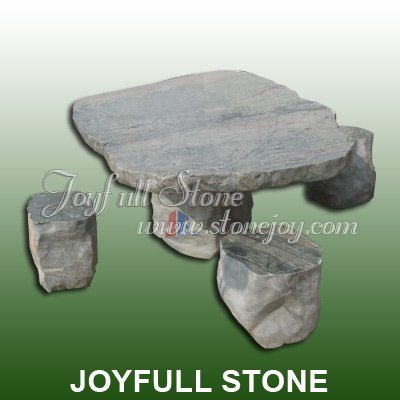 Jade Stone Table Set (GT-455-3)