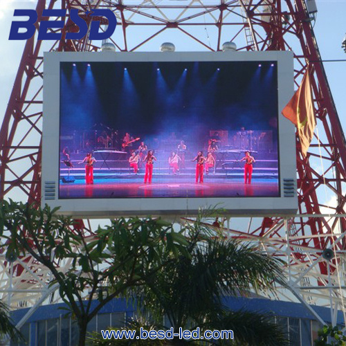 Outdoor Building LED Display Screen P20 Outdoor LED Matrix Displays