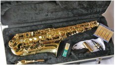 Gold Lacquer Alto Sax - New - Eb Saxophone! 