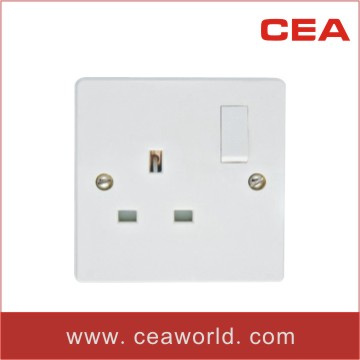 British (BS) /UK 13A Single Pole/ Double Pole Switched Socket