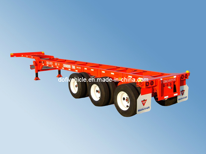 40ft Gooseneck Container Chassis with Three Axles