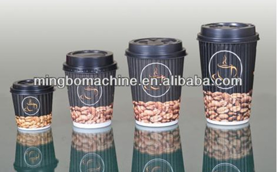 2014 New Style Ripple Double Layer Paper Cup Machinery