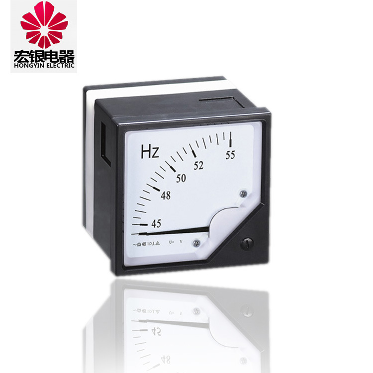 High Grade 6L2-Hz Analog Panel Frequency Meter