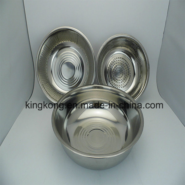 3PCS Stainless Steel Tableware (KG03A123)