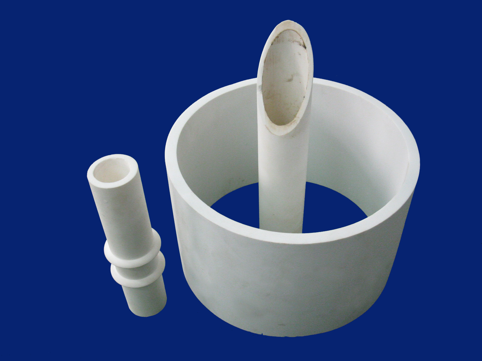Size 50 Mm Wear Resistant Ceramics Pipe Linings as Protective Parts