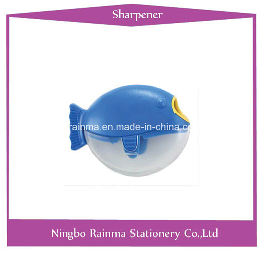 Plastic Sharpener with Fish Shape