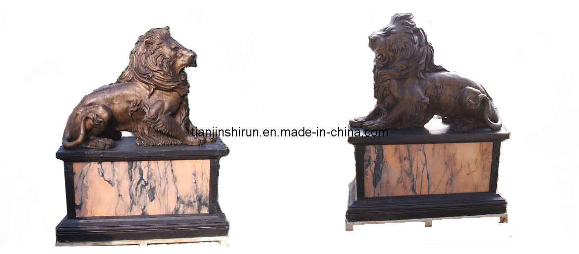 Bronze Casting Lion Sculpture (SL601)