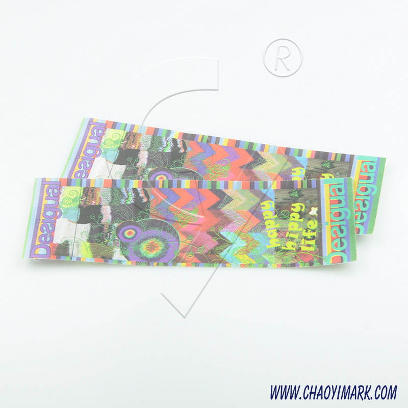 China Supplier Factory Customized Colorized Screen-Printing Label 210