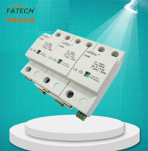 AC SPD Calss I Surge Protector 50ka Lightning Arrrester