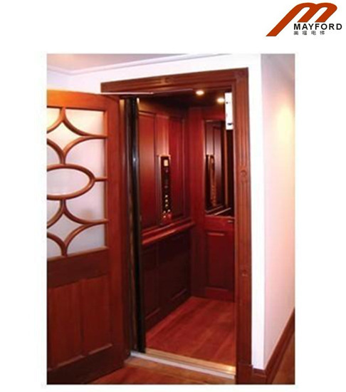 Convenient Glass Home Elevator with Machine Roomless