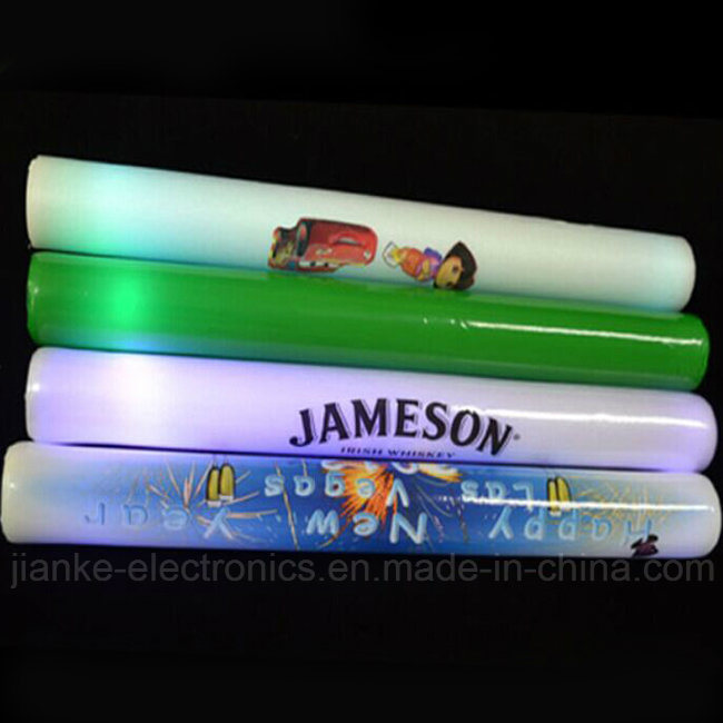 Hight Quality Colorful LED Foam Stick with Logo Print (4016)