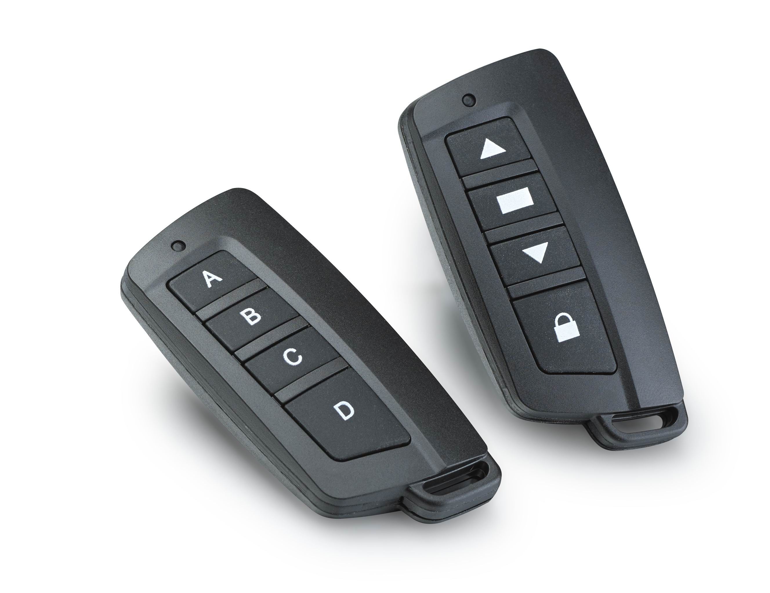 Rolling Code Hc301 Black Wireless Remote Device