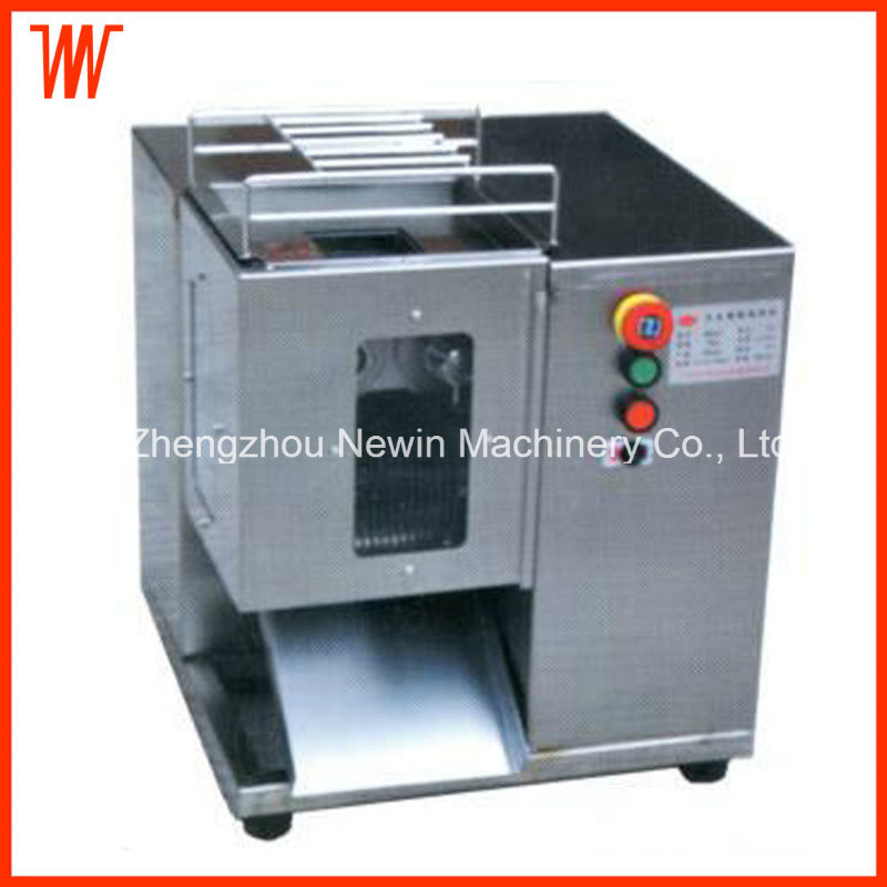 Qsj-T 250kg/H Small Desktop Fresh Meat Slicer