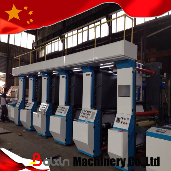Wed Wide Flexo Printing Machine for Paper Package