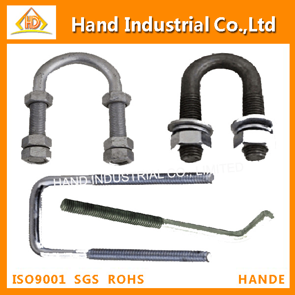 Customized Gavanized J Anchor Foundation Bolts