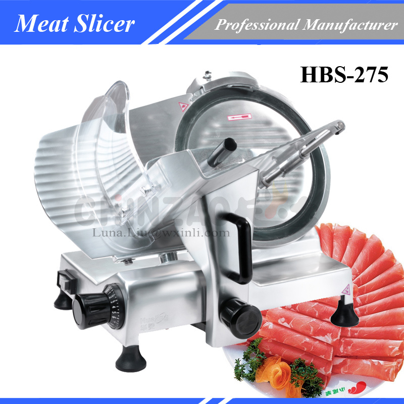 Semi-Automatic Commercial Electric Meat Slicer