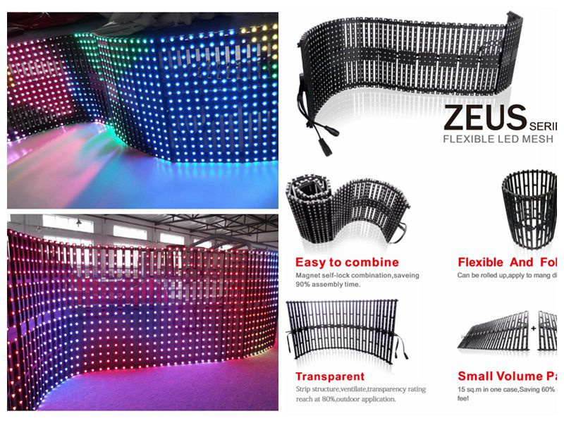 Transparent LED Display P37.5 Indoor Mobile Display