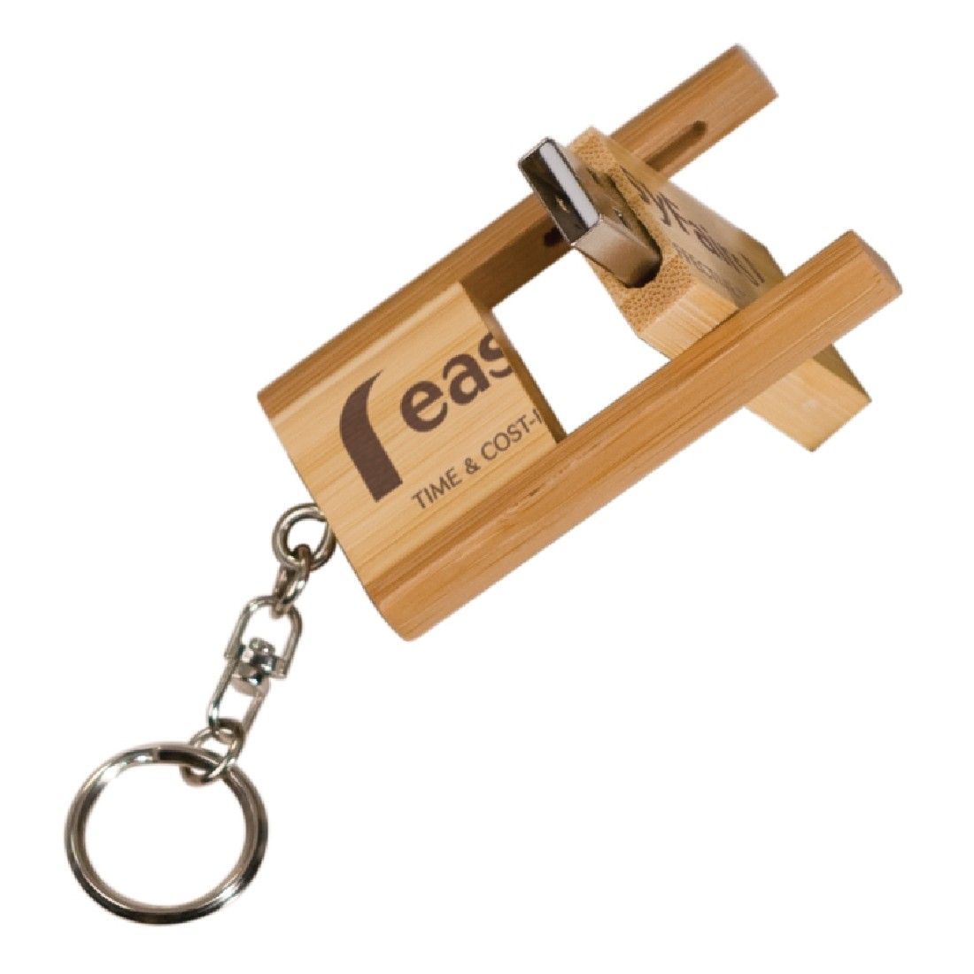 Bamboo Gadget Swivel USB Flash Drive Bamboo USB Flash Disk