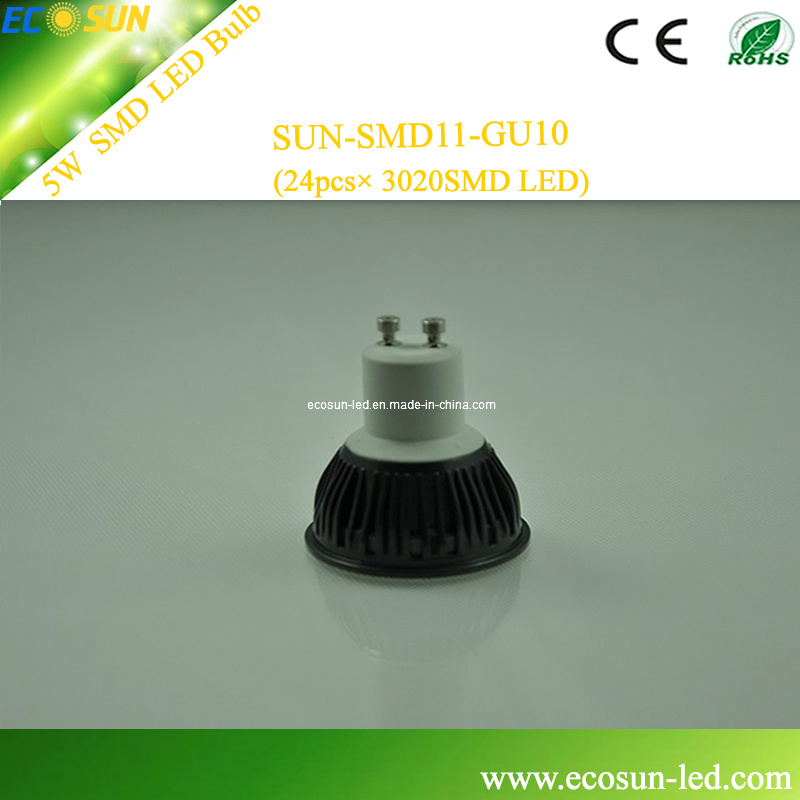 3020 SMD High Power 5W LED Bulb GU10 (SUN-SMD11-GU10)