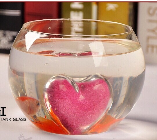 Creative Love Fish Tank Glass, Glass Fish Bowl