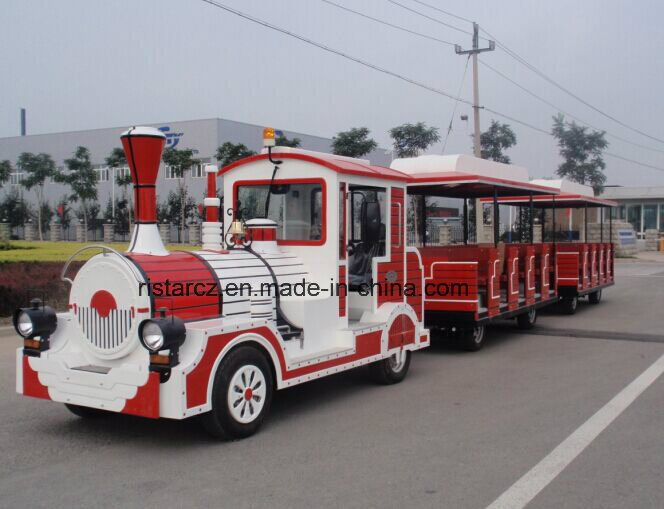 Diesel Sightseeing Trains with Two Wagons (RSD-442P-1)