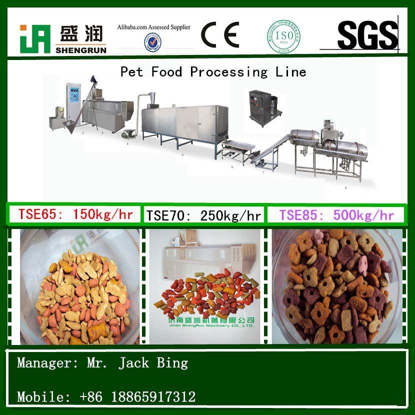 Dog Food Production Machine/Pet Food Production Line/Cat Food Production Machinery