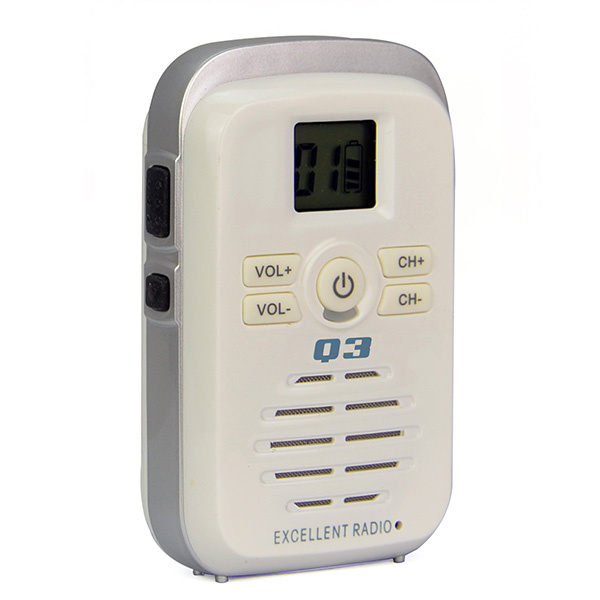 Mini Handheld Radio UHF Walkie Talkie Q3