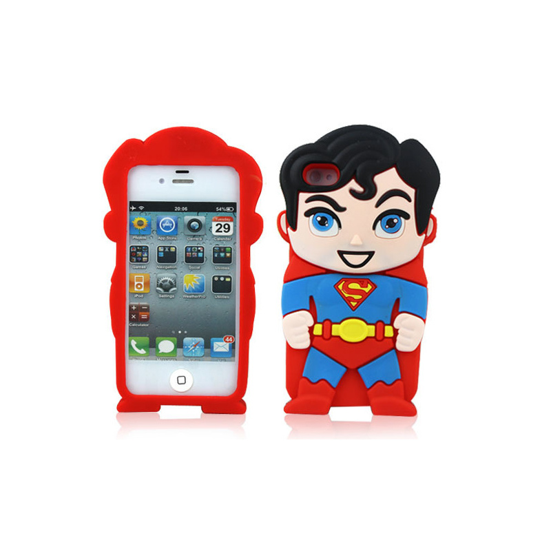 Wholesale Cute Soft Cartoon Silicon Cover/Case for iPhone 6g