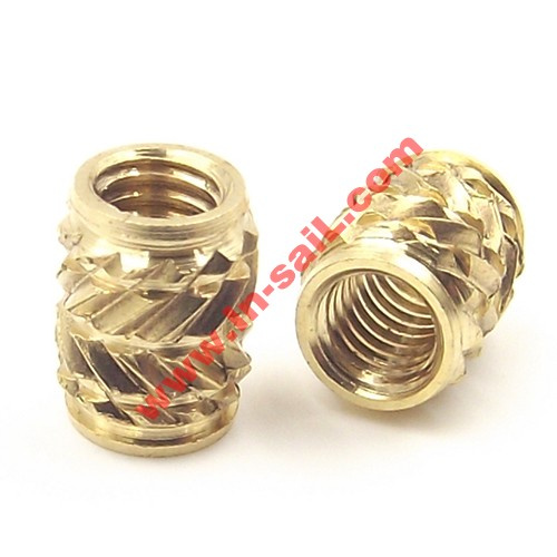 Shenzhen Knurled Brass Threaded Insert Nut