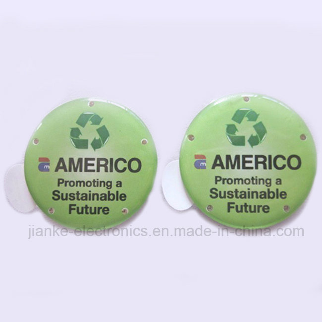 Promotional LED Light Flashing Button Badge for Promotion (3569)