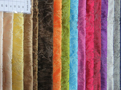 China 2015 Hiht Quality Velvet Textile