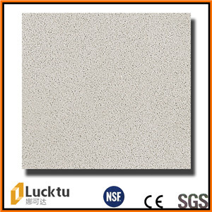 Manmade Grey Artificial Quartz Stone for Slab / Countertop / Tile