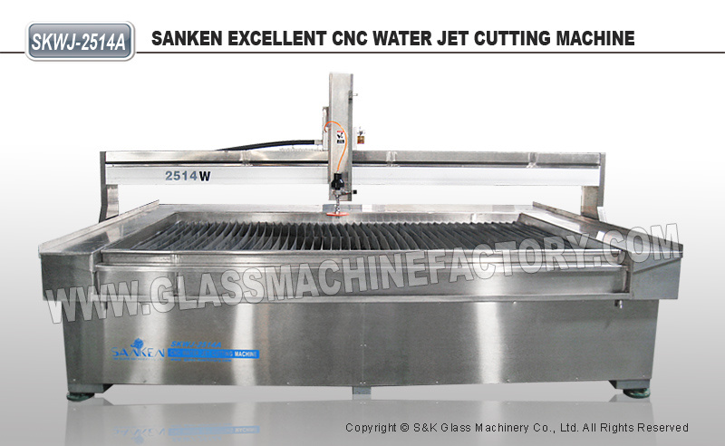 CE Horizontal Water Jet Cutting Machine