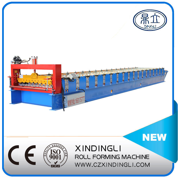 High Quality Trapezoidal Profile Roof Sheet Roll Forming Machinery