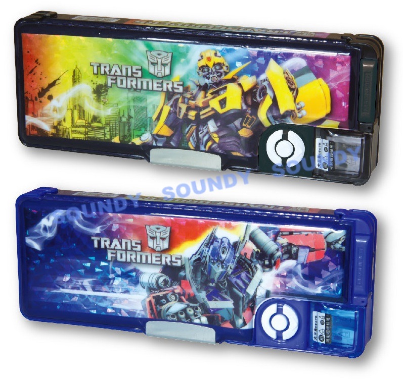 Transformer Pencil Box with Magnifier (T119452M, stationery)