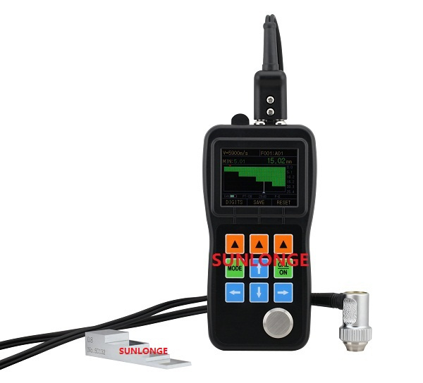 Ultrasonic Color Display Thickness Gauge