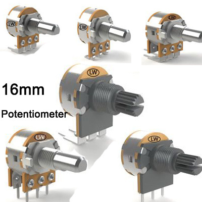 16mm Potentiometer With Switch (RV1615S-XD1) (RV1615S-XD1)