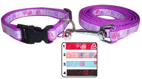 Colorful Christmas Gifts Pet Products Dog Collar and Leash (JCLC-205)