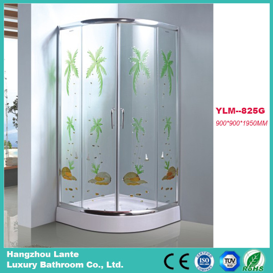 Top Selling Sliding Glass Simple Shower Room (LTS-825G)