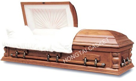 Wooden Casket and Coffin for The Funeral Products (HT-0504)