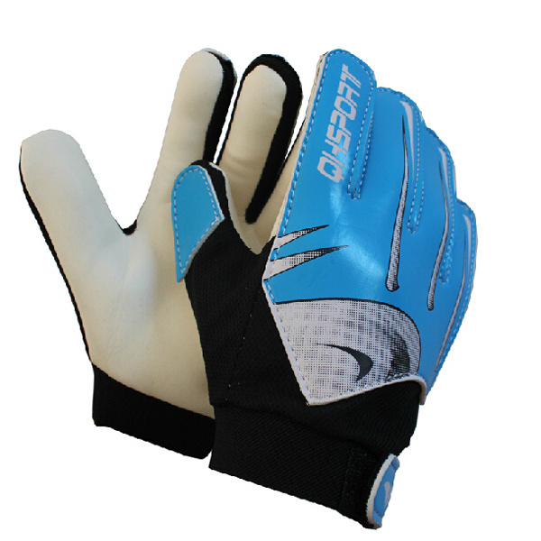 Qh-528 Latex Football Goalkeeper Gloves for Teenage