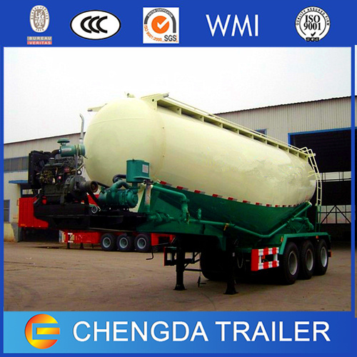 New Dry Cement Trailer with Compressor