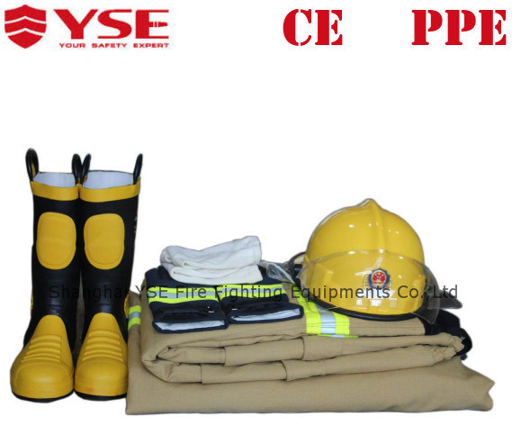 CE Approved Rubber Safety Fire Rescue Boots