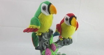 Talking Parrot Plush Toy
