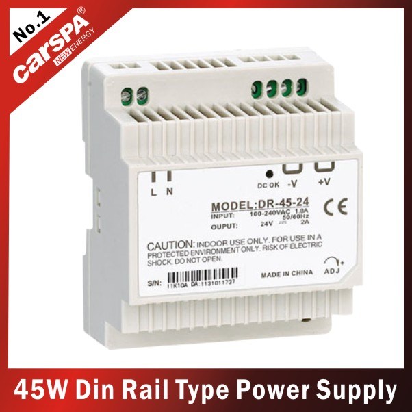 45W Guide Rail Type Switching Power Supply